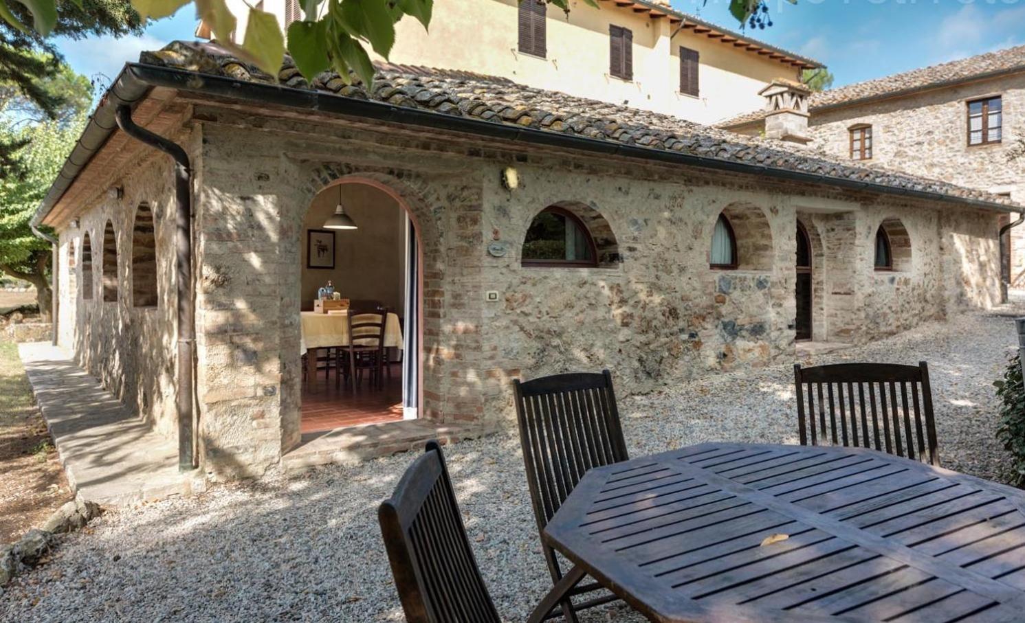 فيلا Casole dʼElsaفي Fattoria Agriturismo Nerbona المظهر الخارجي الصورة